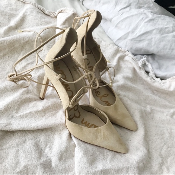 Sam Edelman Shoes - Sam Edelman Lace Up Heels